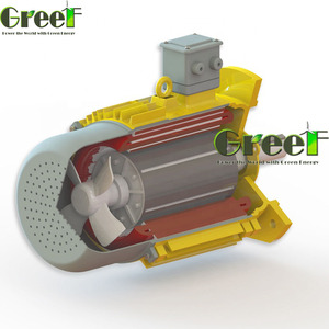 Generador Magnético de Energía Limpia de Bajas RPM PMG para Turbinas Eólicas, Alta Eficiencia, 5kw Gratis - Product Image 6