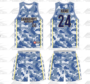 Divise da basket personalizzate HBG sublimazione tackle twill adult youth basketball wear set da basket traspirante e ad asciugatura rapida - Product Image 1