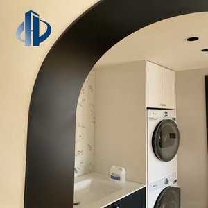 Vente en gros usine : Revêtement <span class=keywords><strong>de</strong></span> cadre <span class=keywords><strong>de</strong></span> porte moderne en aluminium durable avec installation par vis pour chambres, balcons et salons - Product Image 2