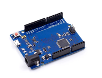 Placa de Desarrollo de Microcontrolador ATmega328P con Cable USB, Módulo de Programación Electrónica DIY