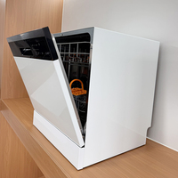 Lavavajillas Automático Inteligente Multifuncional de Sobremesa para el Hogar, Lavavajillas Integrado para Cocina