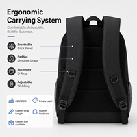 Mochila para Portátil de Viaje Unisex, Resistente, al por Mayor de Fábrica, con Puerto USB, Anti-Robo, de Ocio, Impermeable, con Forro de Poliéster, para Uso Diario