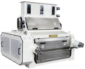 Máquina de rollo de flanqueo hidráulico Automática Controlada por PLC de alta capacidad 120-150T/D Durable Confiable para procesamiento de polvo - Product Image 2