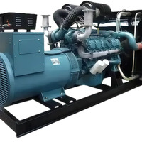 Grupo Electrógeno Diésel Móvil Trifásico SPM THL M1670 1670kW/2087.5kVA Serie MTU, Tipo Silencioso Insonorizado para Exteriores, 1500 rpm
