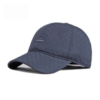 Gorra de Béisbol de Invierno para Hombre, Personalizada al por Mayor, de Algodón Grueso y Cálido, con Orejeras