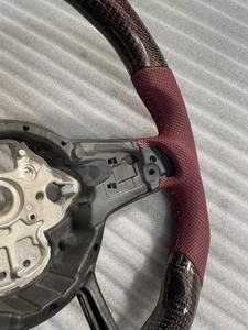 พวงมาลัยคาร์บอนไฟเบอร์ สำหรับรถยนต์ Volkswagen MK6 Mk7 Passat <span class=keywords><strong>Golf</strong></span> 4 5 6 6R 7 7.5 8 MK4 5 6 7 7.5 8 7 R GTI GTD GTE <span class=keywords><strong>Variant</strong></span> R-Line - Product Image 3