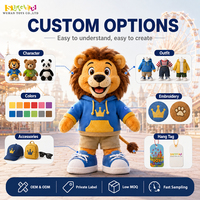 Jouets en peluche Safari personnalisés pour les parcs d'aventure |   Animaux en peluche écologiques, OEM ODM, faible MOQ, approvisionnement en gros, directement de l'usine
