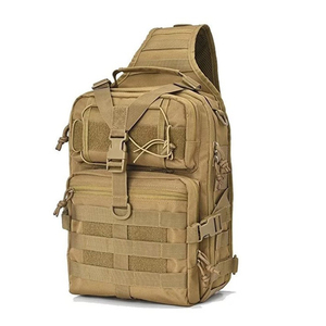 DF100 Outdoor CP Camoflage Coyote Brown Tactical shoulder Sling <b>Backpack</b> cross chest side shoulder carry <b>mini</b> travel bags - Product Image 2