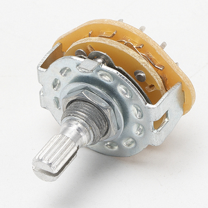 <span class=keywords><strong>Selector</strong></span> de interruptor giratorio de canal de banda de cubierta única seleccionable de posición personalizable <span class=keywords><strong>Selector</strong></span> de eje moleteado de 6MM interruptor giratorio - Product Image 5
