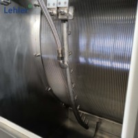 Criba de alambre de acero inoxidable con arco de presión para la separación de líquidos y sólidos en pulpa de papel
