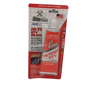 Sellador de Silicona Blanco de Alta Temperatura y Calidad OEM RTV para Fabricación de Juntas, para Automóviles, Carpintería, Embalaje, Cuero, Pegamento Adhesivo Resistente al Agua - Product Image 5