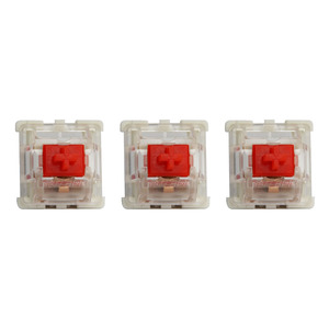 Gateron KS-9 3-פין 5-פין איכות גבוהה מתג שקט מותאם אישית ליניארי אדום rgb diy חם החלפת משחקים מקשים מכני מתג - Product Image 3