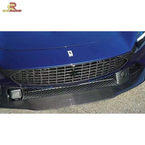 New Arrival Novit Style Dry Carbon Fiber <b>Car</b> Parts Body Kit With Front Lip Rear <b>Diffuser</b> Spoiler for Ferrari Roma Kit - Product Image 5