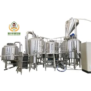 Máy làm bia Đức 1000L cho các nhà máy bia ở Canada và USA thiết bị nhà máy bia braumeister cao cấp