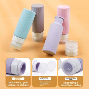 Nuevo Set de Viaje de Silicona de Estilo Minimalista de Amazon, Capacidad para 90 Botellas Divididas, Contenedores de Almacenamiento para Champú y Loción - Product Image 4