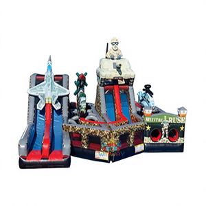 Nouveau design 2025 : Parcours d'obstacles gonflable en forme d'avion pour adultes – Matériau PVC écologique, taille personnalisable - Product Image 1