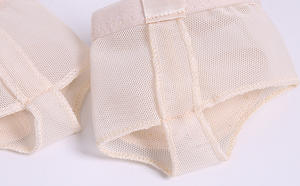 Tanga de media suela para mujer, zapatos de baile, malla antideslizante, almohadillas para los dedos de las patas líricas, ropa interior con punta de salón para niños/niñas - Product Image 4