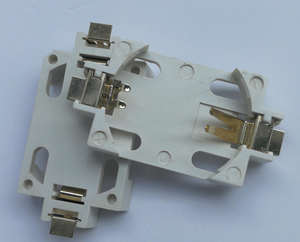 Support de batterie CellSMD <span class=keywords><strong>CR2450</strong></span> <span class=keywords><strong>DL2450</strong></span> de 24 mm de qualité supérieure, directement de l'usine, échantillon gratuit, accessoire certifié RoHS Kunway KW-BH245002-S - Product Image 3