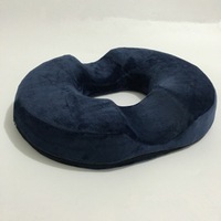 Coussin de siège de chaise de bureau en mousse à mémoire de forme personnalisable, à récupération lente, en forme de donut (O-Shaped), pour les personnes qui passent de longues heures assises, soutien des hanches et des fesses