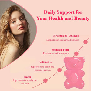 Gummies de collagène hydrolysé à marque privée avec biotine et vitamine D – Compléments de santé pour améliorer l'immunité – 100 % naturels – Pour adultes - Product Image 5