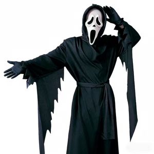 <span class=keywords><strong>Costume</strong></span> da Grim Reaper per Halloween, Outfit Cosplay Scream 5, Abbigliamento Spaventoso da Fata della Morte - Product Image 5