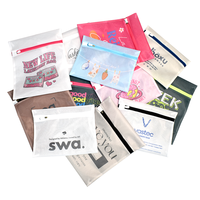 Sac à linge en maille personnalisé pour machine à laver, soutien-gorge, lingerie, sac de lavage en maille zippé avec logo