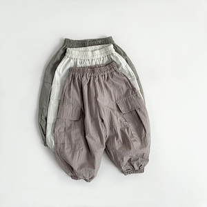 Primavera estate <span class=keywords><strong>pantaloni</strong></span> <span class=keywords><strong>Cargo</strong></span> per bambini <span class=keywords><strong>pantaloni</strong></span> per bambini neutri e traspiranti a prova di zanzara - Product Image 3