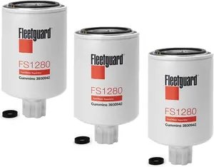 Construction Machinery Industry FS1280 Fleetguard Fuel Filter Water Separator