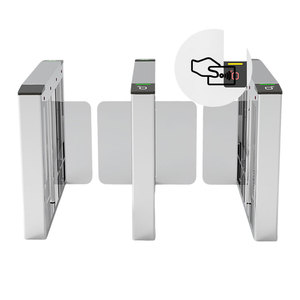 Torniquete Automático de Acceso Rápido con Puerta Batiente, Barrera Giratoria Automática para Control de Acceso - Product Image 1