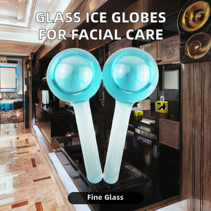 Calentamiento facial personalizado de alta calidad/masaje de enfriamiento ojos de vidrio de rodillo de hielo/globos para el cuerpo belleza de mano tratamiento facial de la piel - Product Image 2