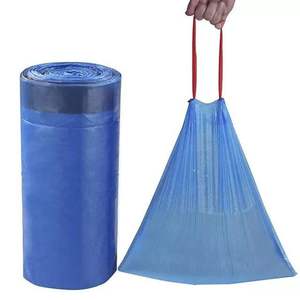 Durable Drawstring Waste Bags Perfect for Household, Commercial and Outdoor Trash Collection - Product Image 4