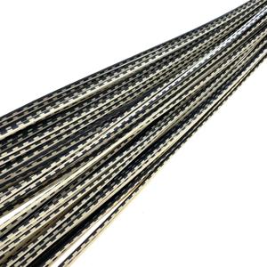 C-64 Borde flexible para guitarra, moldura de purfling de 880x2.5x1.5mm, tira de madera para luthier, para componentes de guitarra - Product Image 2