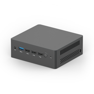 OEM <span class=keywords><strong>NUC</strong></span> โปรเซสเซอร์รุ่นที่ 12 N100 มินิพีซี แรม 8GB พอร์ต M.2 NVME SSD รองรับจอภาพคู่ HD+DP คอมพิวเตอร์ตั้งโต๊ะระบบปฏิบัติการ Win11 - Product Image 1