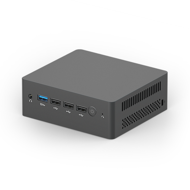 OEM NUC 12th Gen Processor N100 Mini PC 8GB RAM M.2 NVME SSD Port HD+DP Dual Display Desktop Win11 Computer