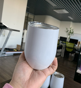 Mug de sublimation vierge de 12 oz de qualité supérieure, très demandé, avec couvercle plat, pour garder les boissons chaudes et les boissons glacées, idéal pour les cadeaux DIY - Product Image 4