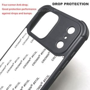 Haute qualité antichoc 2d TPU PC <span class=keywords><strong>charge</strong></span> <span class=keywords><strong>sans</strong></span> <span class=keywords><strong>fil</strong></span> Sublimation blancs coques de téléphone pour <span class=keywords><strong>iPhone</strong></span> 17 Promax - Product Image 4