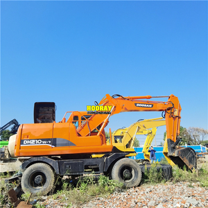 Excavatrice sur chenilles d'occasion Doosan DX210W-7, modèle 2018, godet de 1,5 m, moteur DB58TIS, puissance 115 kW, origine Japon, certifiée, à vendre - Product Image 1