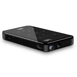 YUNDOO-miniproyector led portátil para el hogar, pequeña proyección Hd 1080p