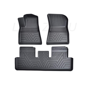 Alfombrillas de goma TPE para el suelo, juego de revestimientos para todas las estaciones, antideslizantes e inodoro para Tesla modelo 3 <span class=keywords><strong>2022</strong></span> 2023 - Product Image 3