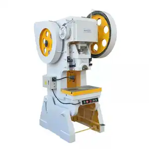 J23 Mechanical Hand Operated C Type Single Crank Hollow Power Press And Cutting Machine With Safety