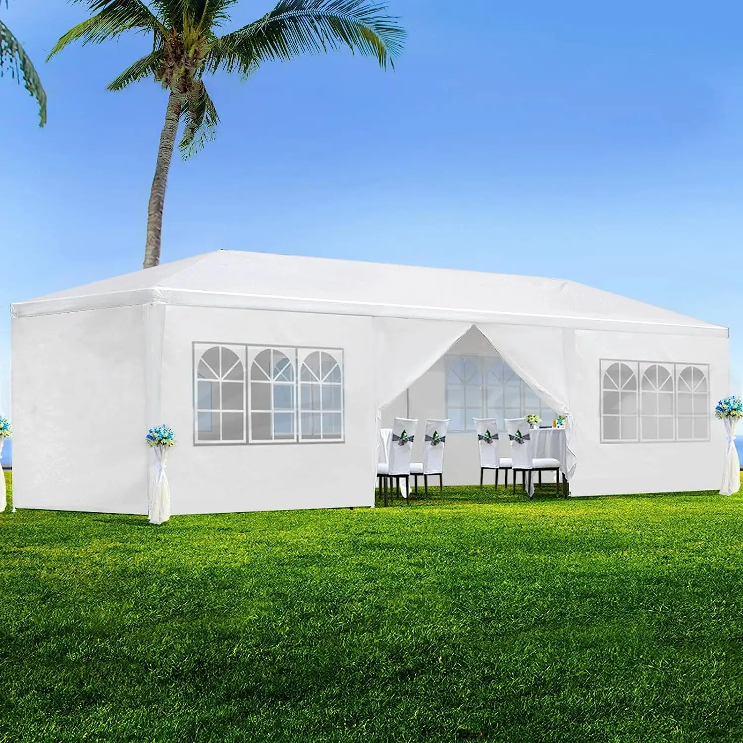 Tenda pesta besar kustom 20x30 tenda 8x15x25 20x20 40x40 tenda kanopi tugas berat 20x40 tenda bingkai besar sementara kustom