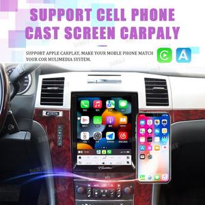 Autoradio Android 11 Qualcomm 10,4 pouces pour Cadillac Escalade 2007 2008 2009 2010 2011 2012, lecteur DVD, Carplay, navigation GPS - Product Image 2