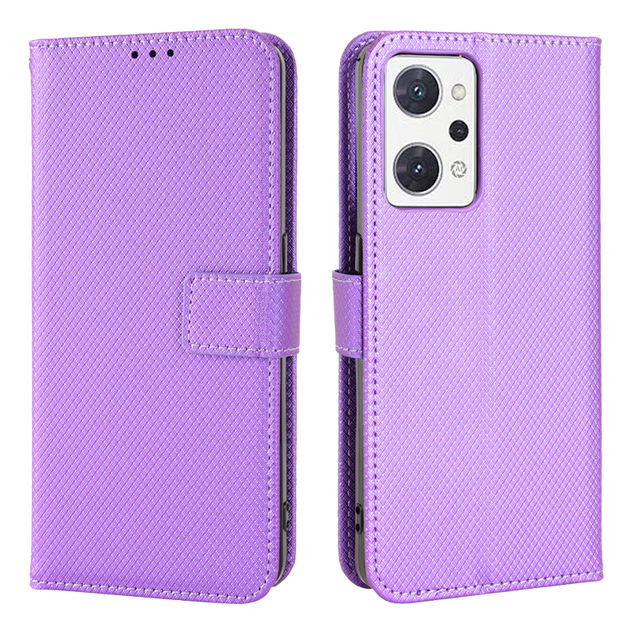 Luxury Diamond Texture PU Leather Wallet Case for Tecno Spark Go 2024/Spark 20C/Pop 8 Flip Mobile Phone Cover Bag OPP Bag