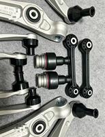 Convient pour Audi A4L A5 Q5L, bras de suspension de l'essieu avant, bras oscillant supérieur, bras oscillant inférieur, ensemble de bras oscillants OE 8W0407505
