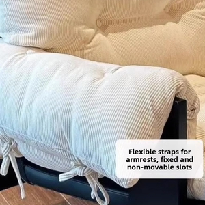 Silla de sofá de leche gruesa individual, gabinete de lujo ligero, sala de estar/balcón, sofá de ocio, silla perezosa de estilo de mediados de siglo, silla relajante - Product Image 2