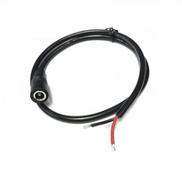 Rallonge de câble audio d'alimentation 12V DC 5.5X2.1mm 2 broches noyau 15cm connecteur de prise de bande mâle-femelle boîtier PC pour casque LED