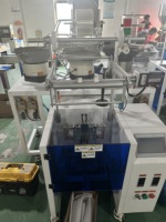 Pièce de rechange automatique de vis comptant la machine de conditionnement avec un chargeur de machine à emballer de matériel de convoyeur de bol de vibration