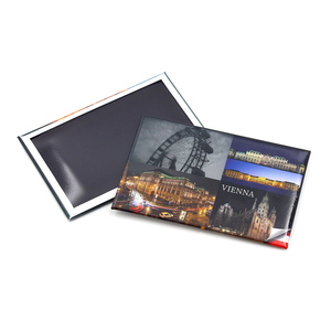 Tùy chỉnh hình ảnh khuyến mại vui kim loại tủ lạnh nam châm mới lạ Vienna lưu niệm tinplate tủ lạnh nam châm - Product Image 1