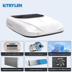 Condizionatore d'Aria Sostitutivo TRYLEN/OEM <span class=keywords><strong>L</strong></span>-101 12V <span class=keywords><strong>AC</strong></span> per Camper e Roulotte, Capacità di Raffreddamento 1800W/2000W, Prezzo Conveniente - Product Image 3