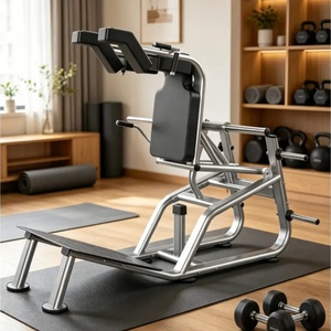 Machine Hack Squat pour la musculation des jambes, des fessiers et des épaules, équipement de fitness directement de l'usine Ningjin pour la salle de sport - Product Image 3